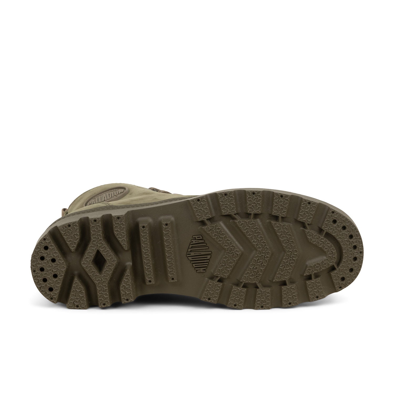 Baskets Femme PALLADIUM PAMPA HI FOURRÉES Vert