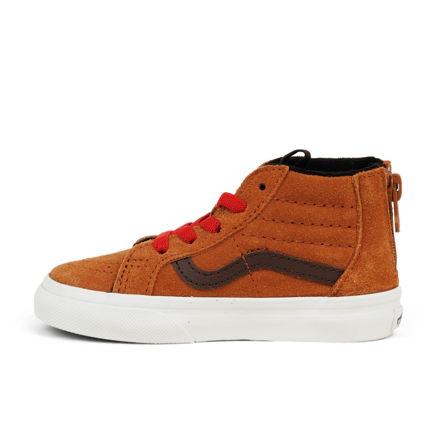 Sneakers Enfant VANS SK8 HI ZIP Marron