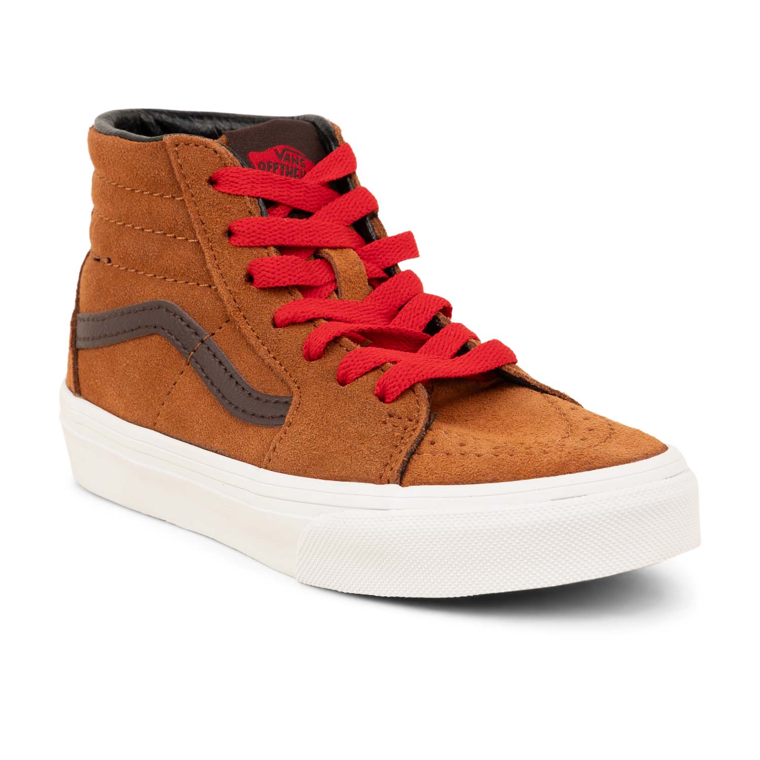 Sneakers Enfant VANS SK8 HI ZIP Marron