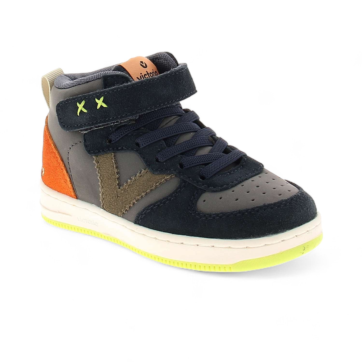 Sneakers Enfant VICTORIA TIEMPO CORDO Bleu