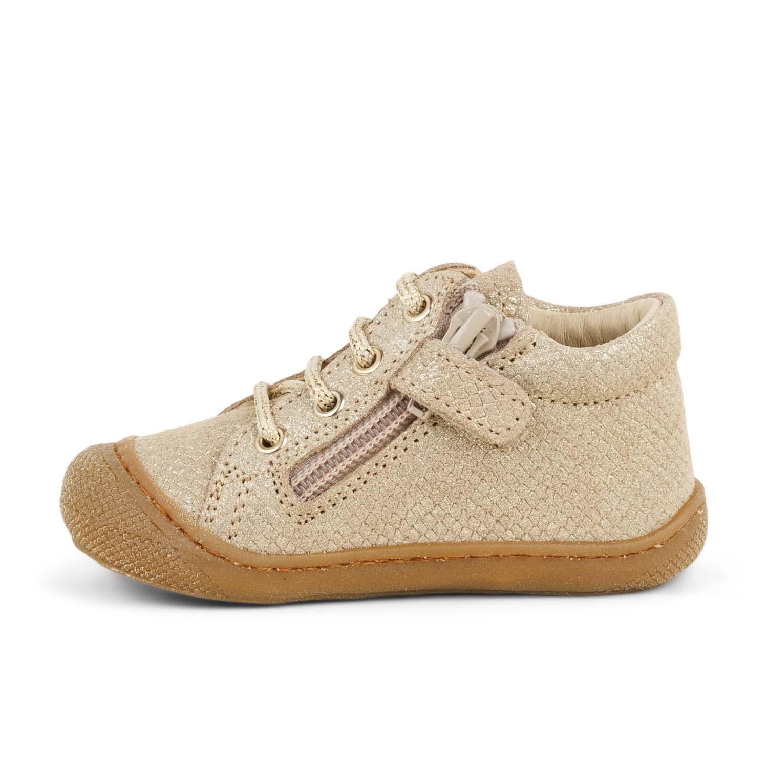 Boots et bottines Enfant NATURINO COCOON ZIP Or/Bronze
