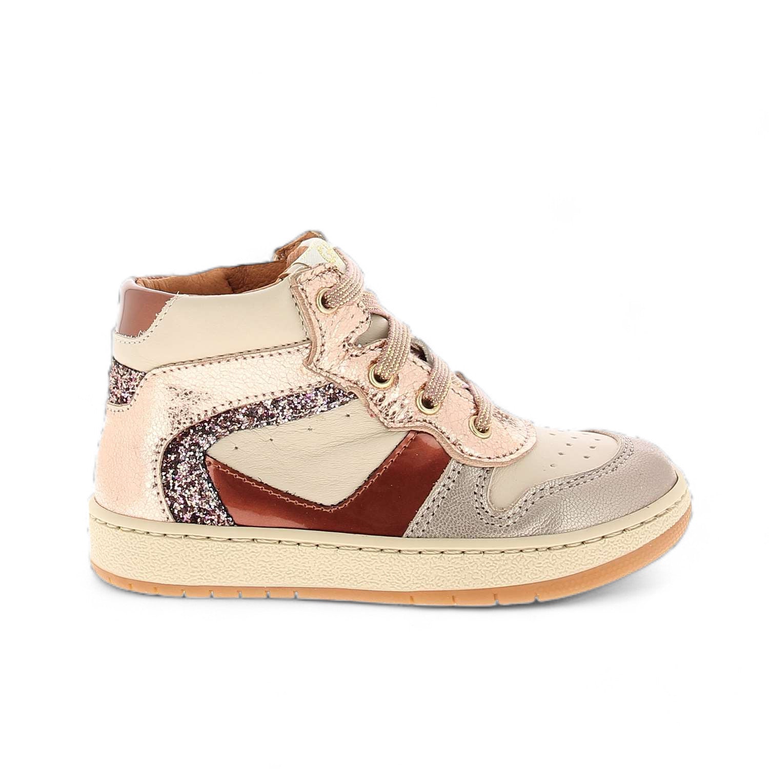 Chaussures montantes Enfant GBB NELIA Or/Bronze