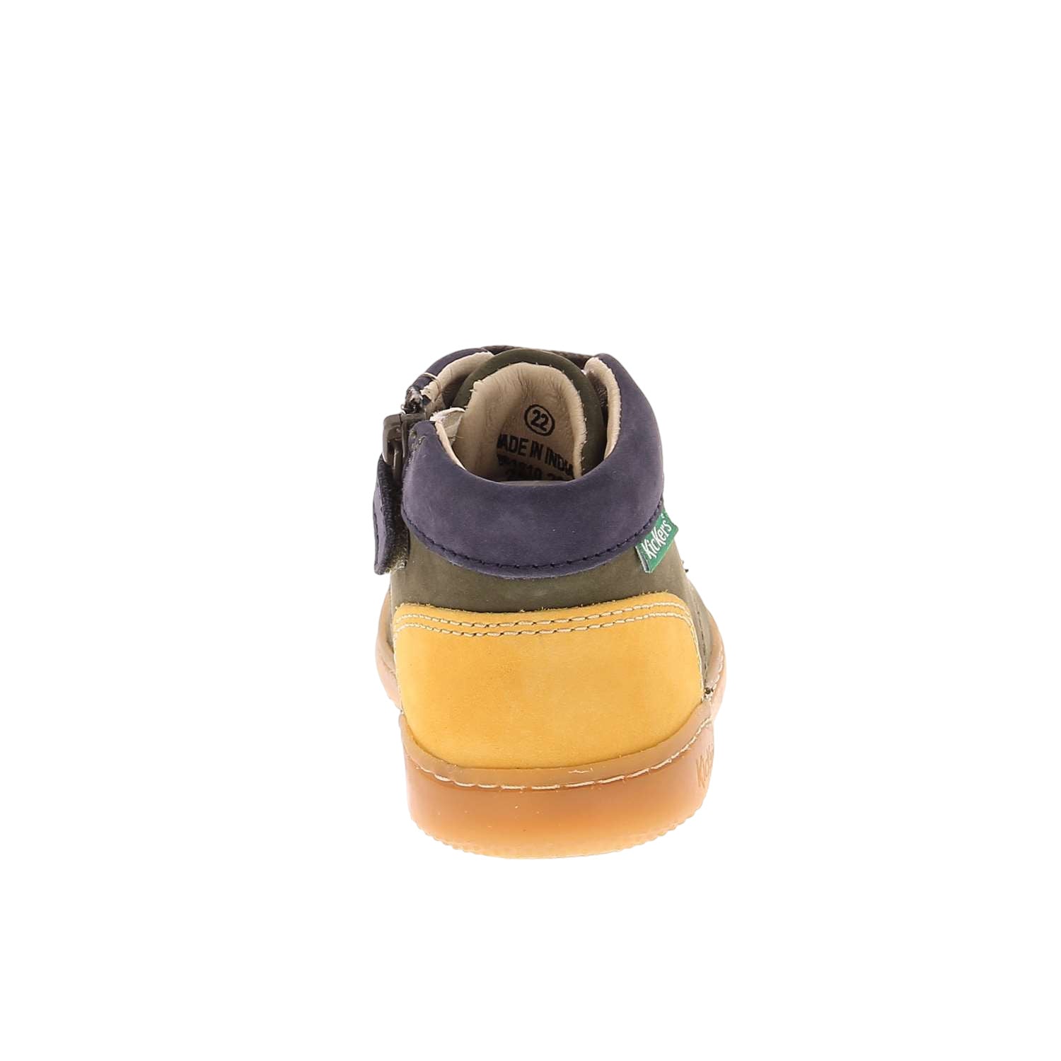 Chaussures montantes Enfant KICKERS KICKICONIC Kaki