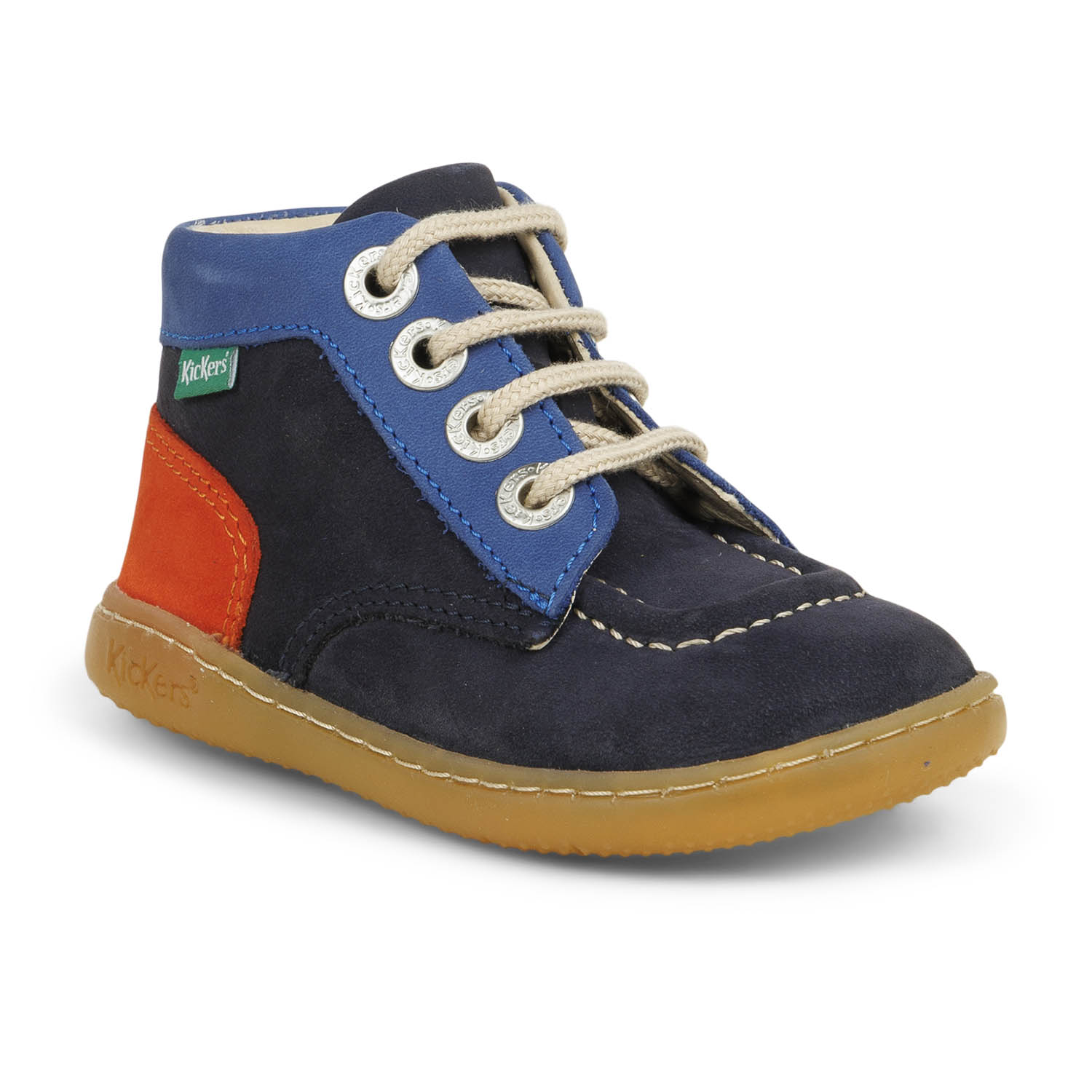 Chaussures montantes Enfant KICKERS KICKICONIC Bleu