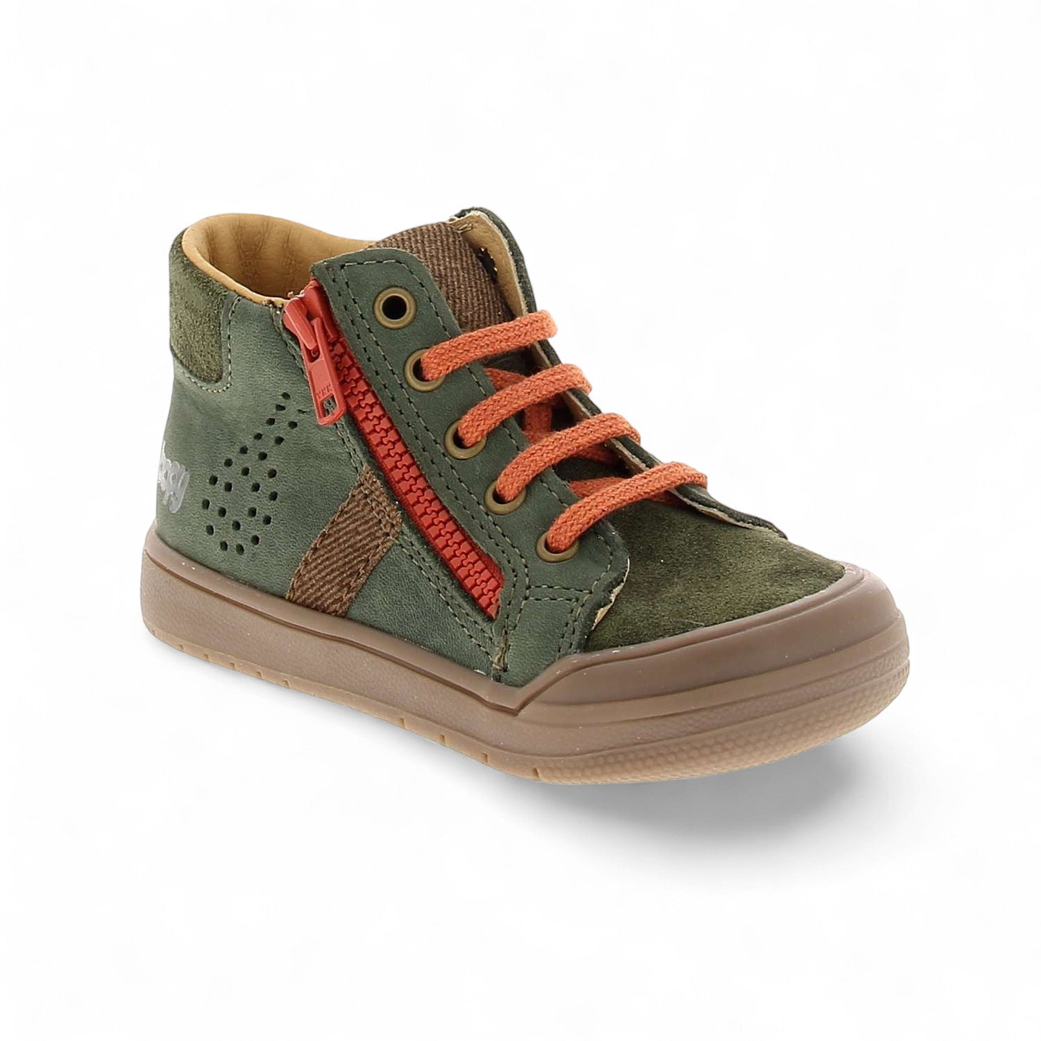 Chaussures montantes Enfant BOPY RAFA Kaki