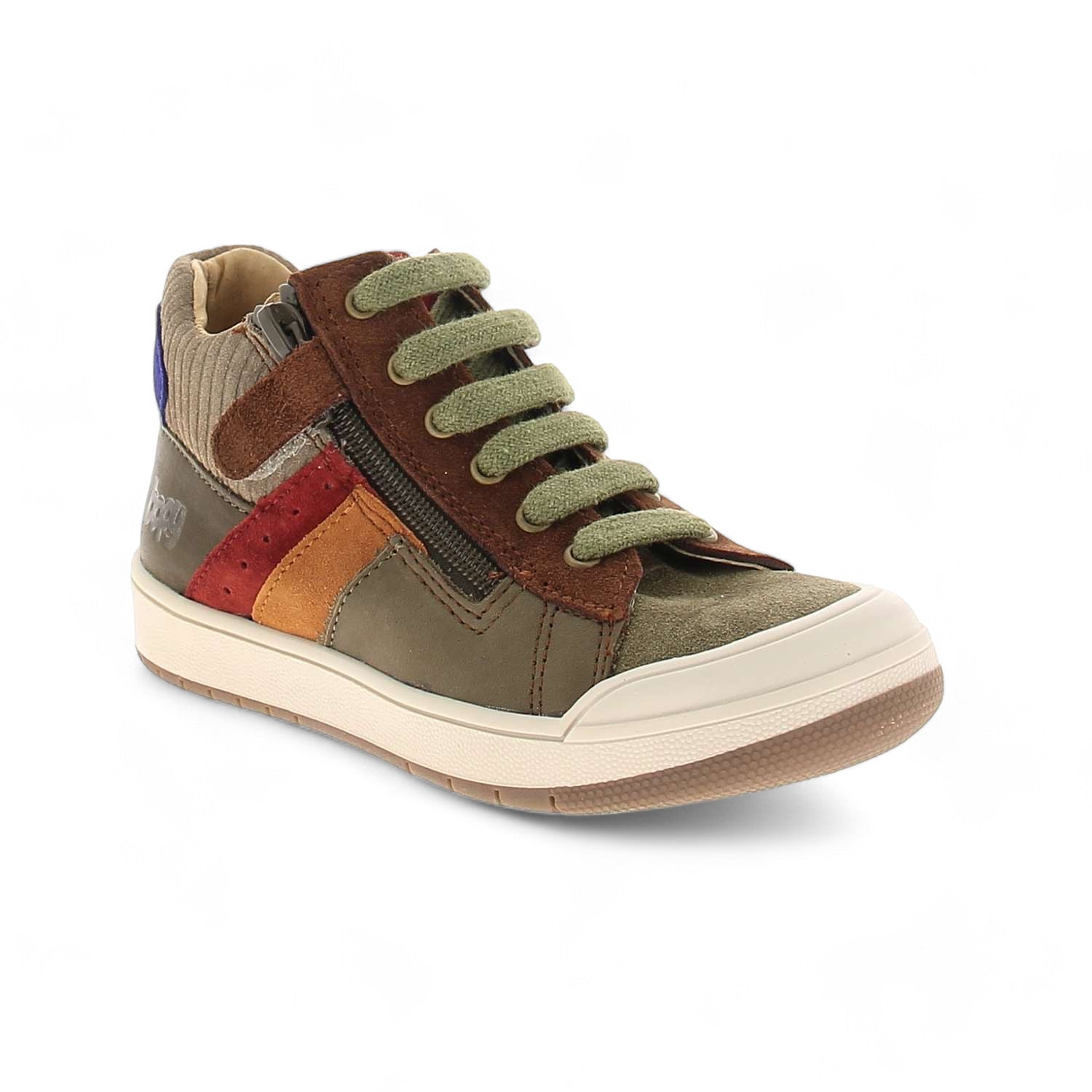 Chaussures montantes Enfant BOPY VOLT Kaki