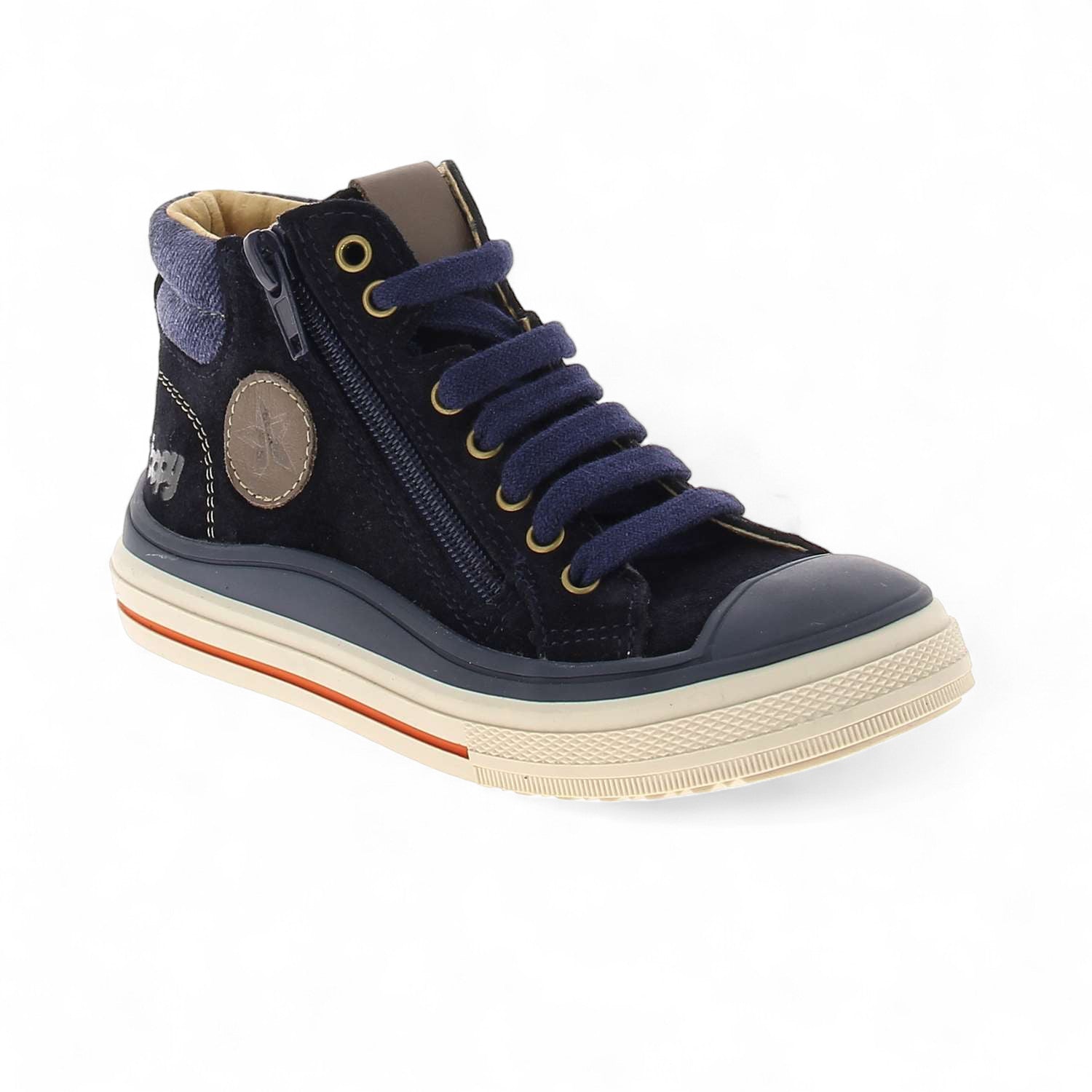 Chaussures montantes Enfant BOPY VELVET Bleu