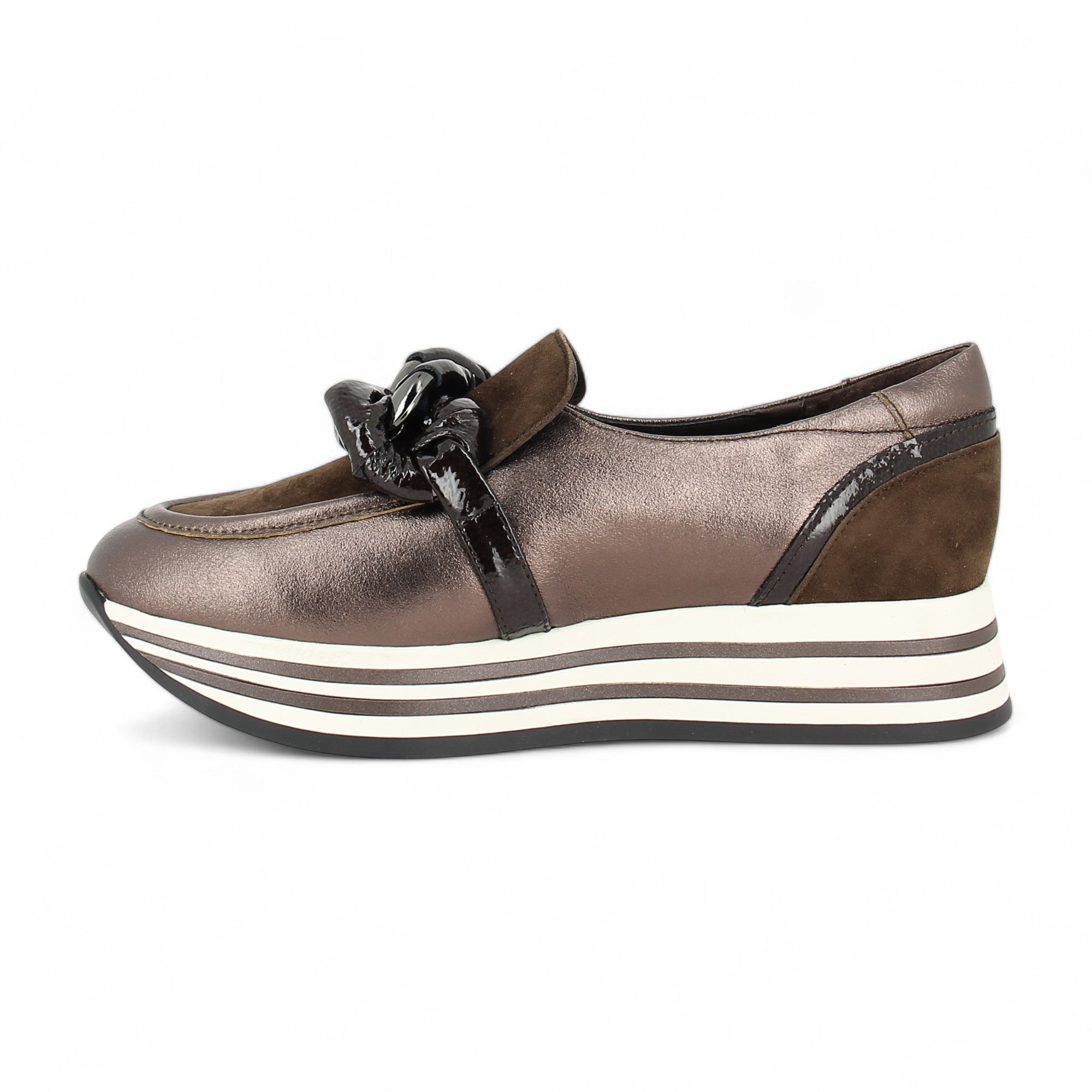 Mocassins Femme REGARDE LE CIEL ALYX Marron