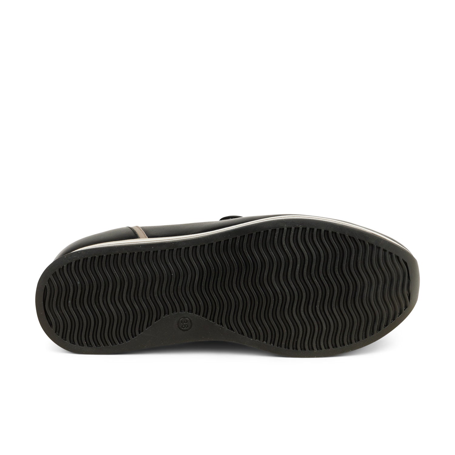 Mocassins Femme SOFTWAVES CLOE Noir