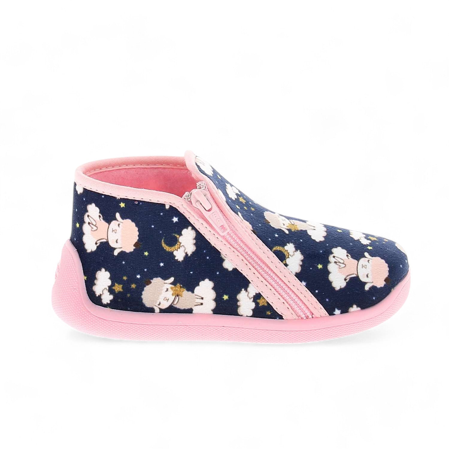 Chaussons Enfant BOSSI MOUTON Bleu