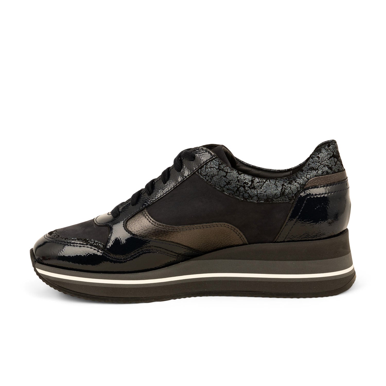 Baskets Femme MEPHISTO OLIMPIA Noir