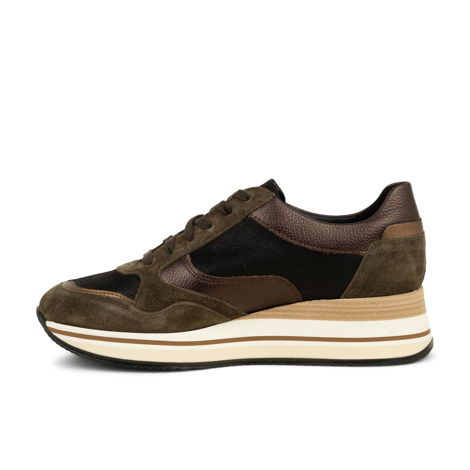 Baskets Femme MEPHISTO OLIMPIA Marron