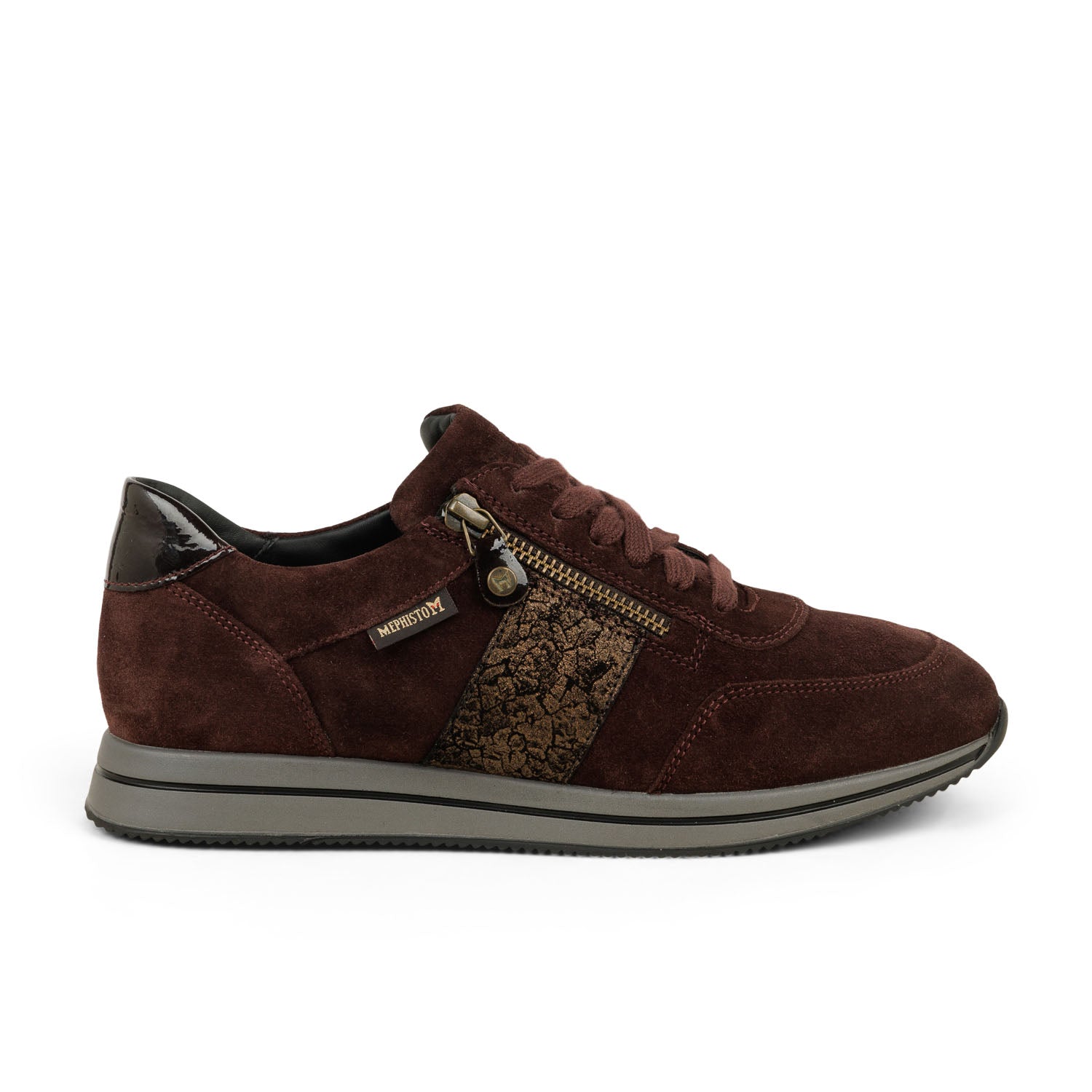Baskets Femme MEPHISTO LOUMA Bordeaux