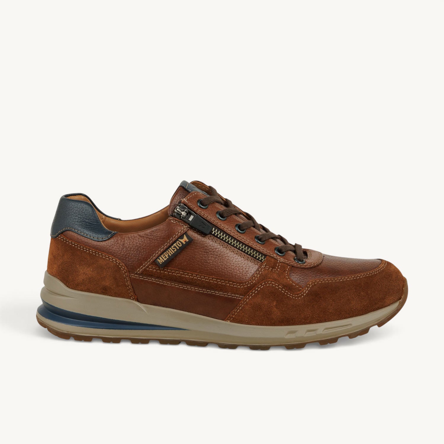Baskets Homme MEPHISTO BRADLEY Marron