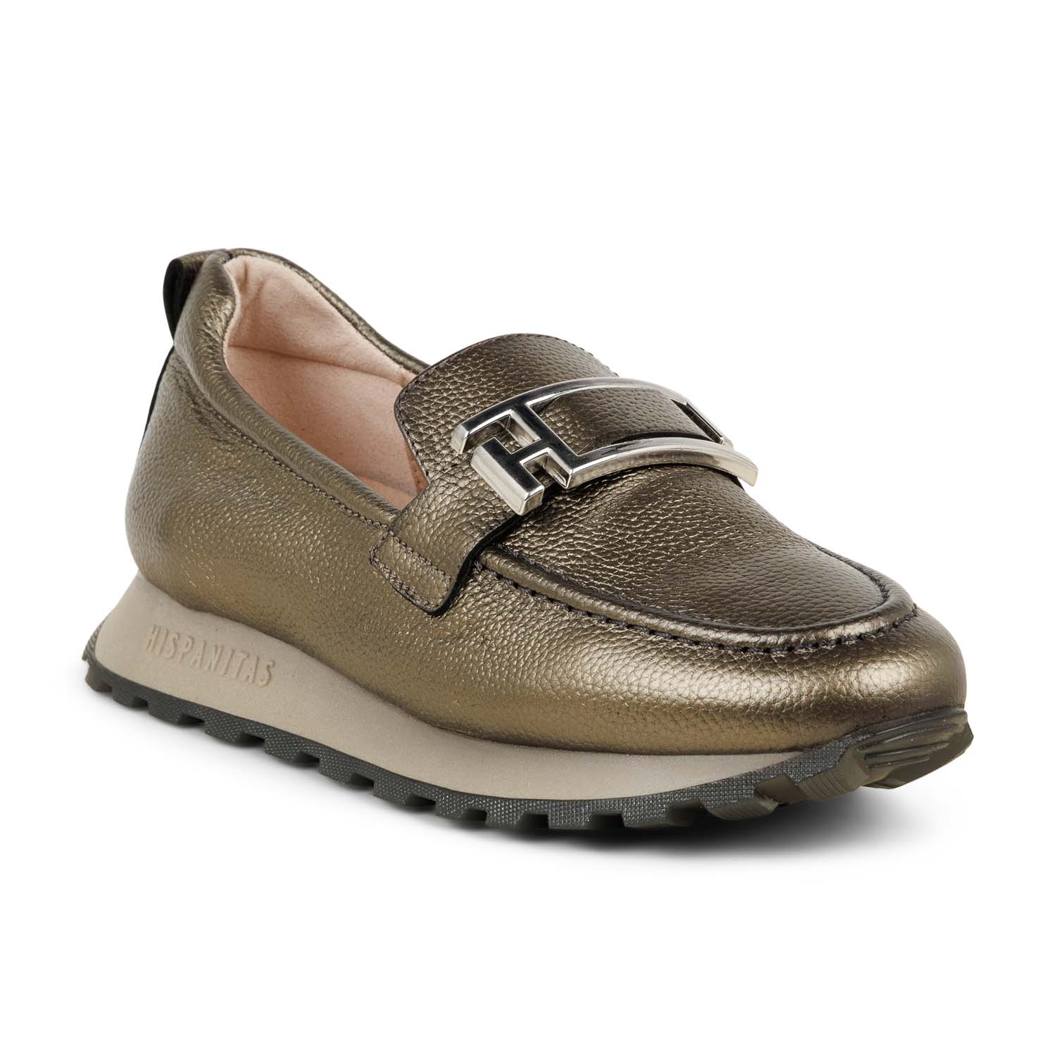 Mocassins Femme HISPANITAS HISPALA Or/Bronze