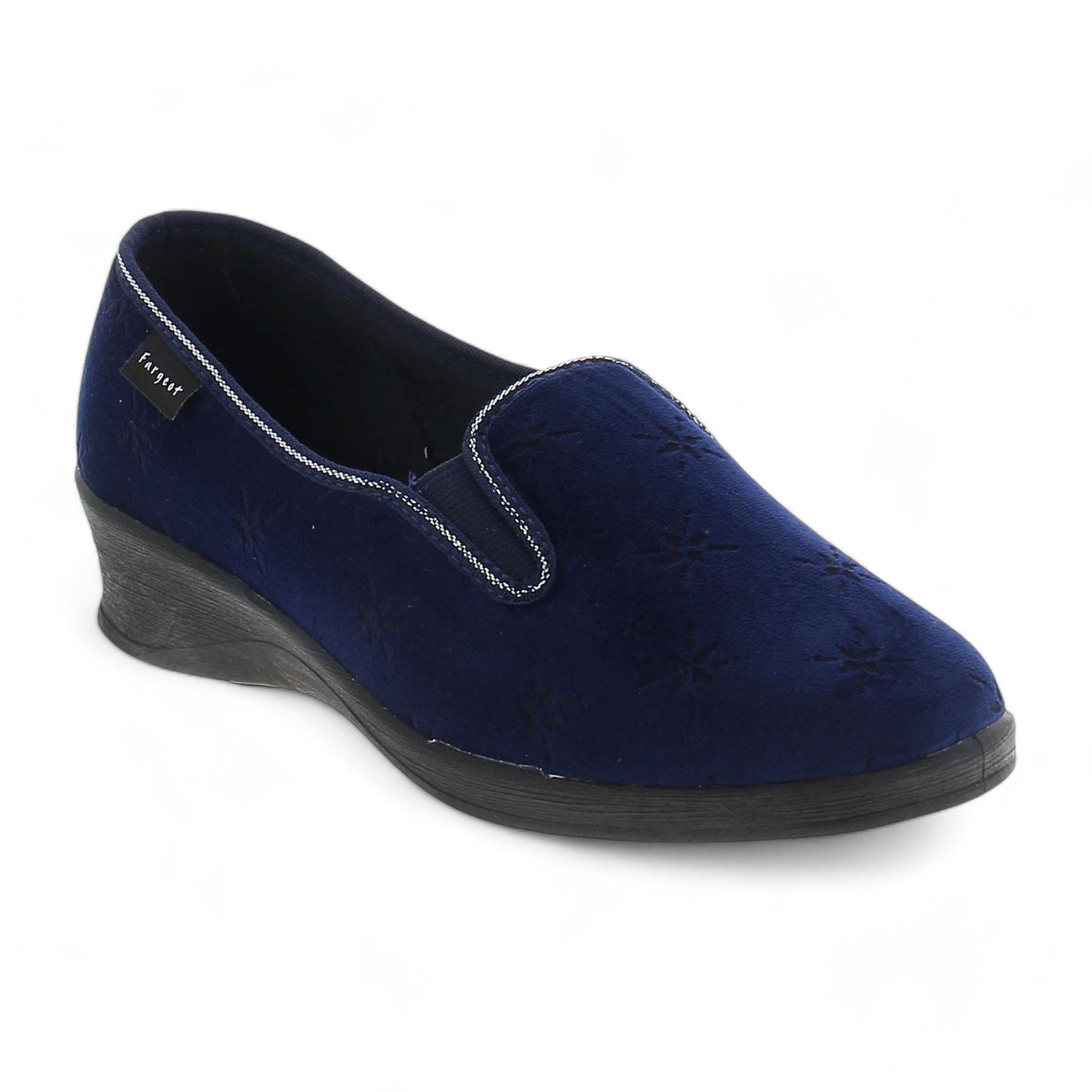 Chaussons Femme FARGEOT SAGACE Bleu