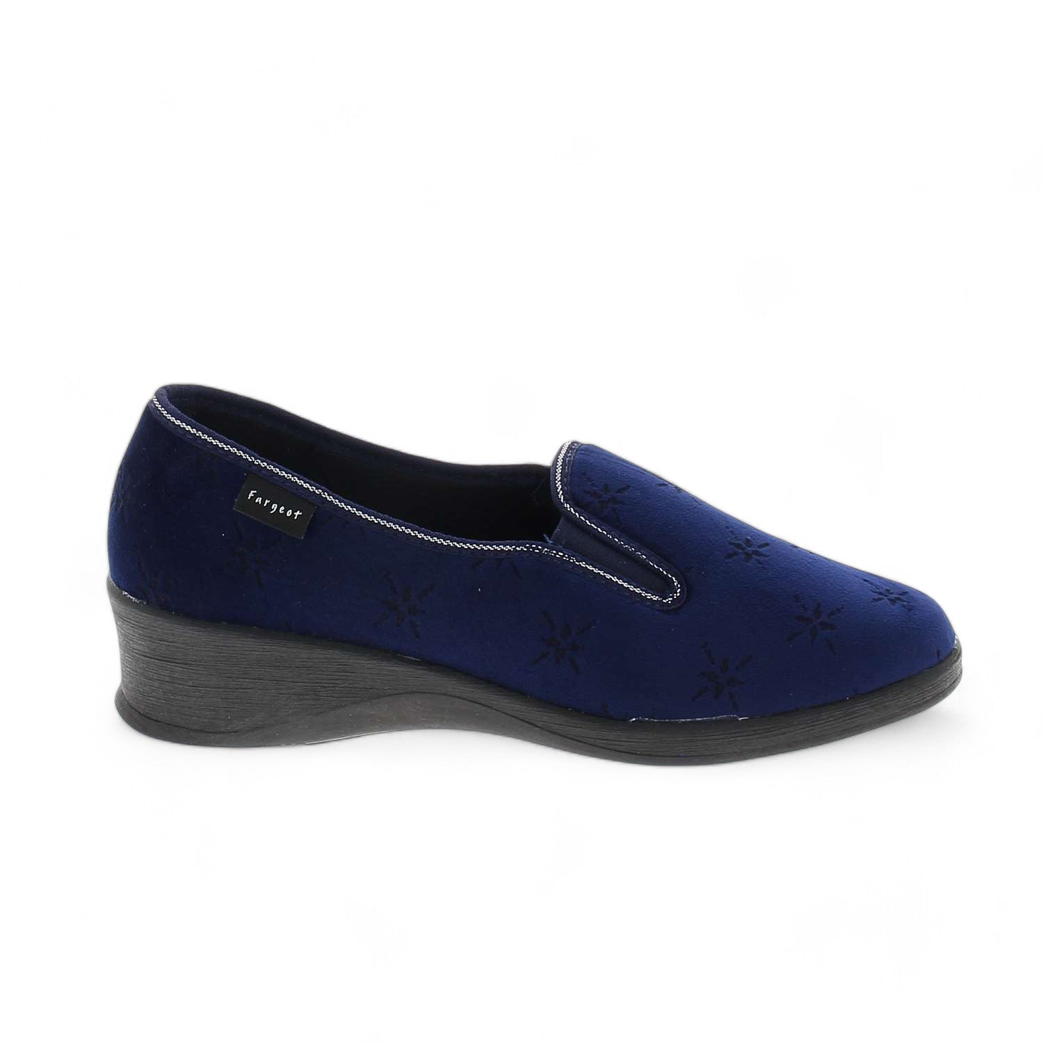 Chaussons Femme FARGEOT SAGACE Bleu