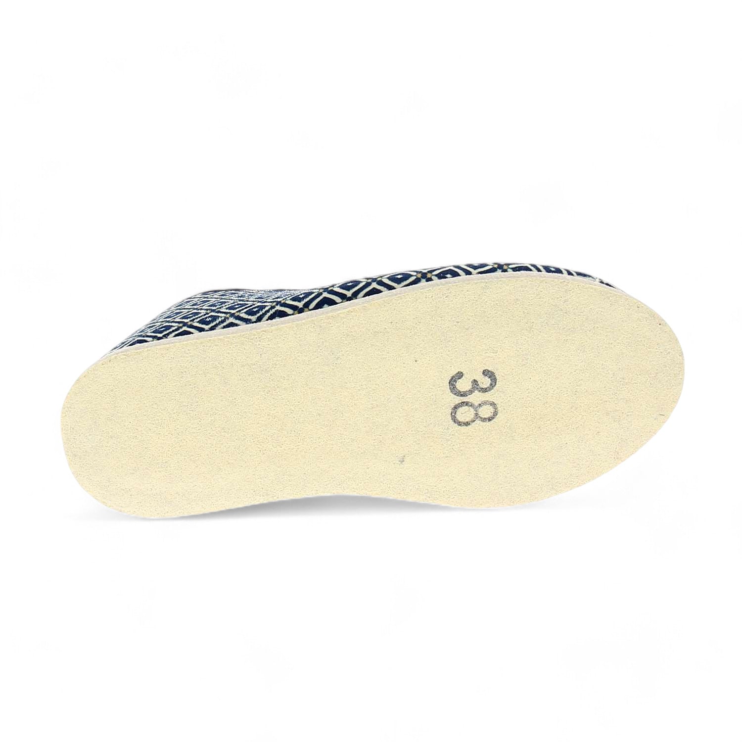 Chaussons Femme CHAUSSE MOUTON LOUIS Bleu