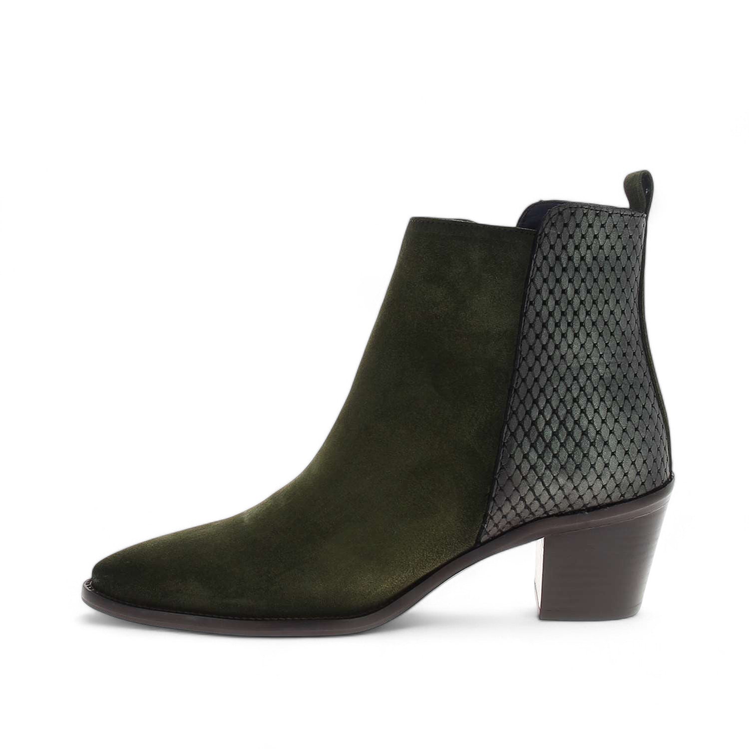 Boots et bottines Femme DORKING DOMIEZ D9427 Kaki