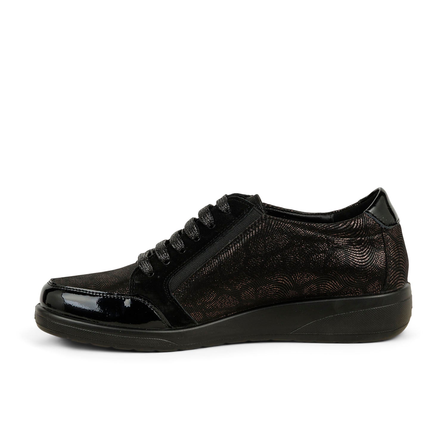 Baskets Femme INFINI ALET AMO Noir