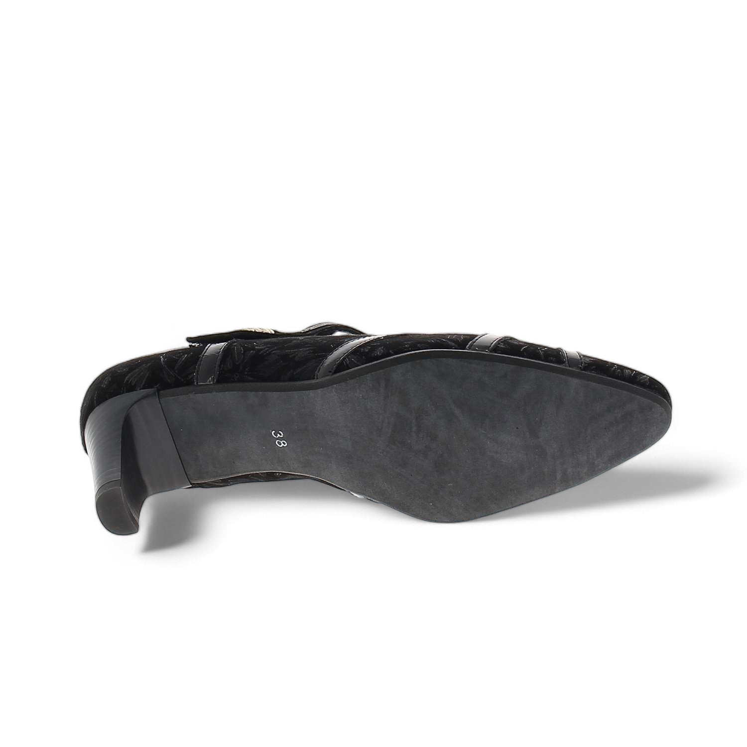Escarpins & Slingback Femme GEOLLAMY NOBEL Noir