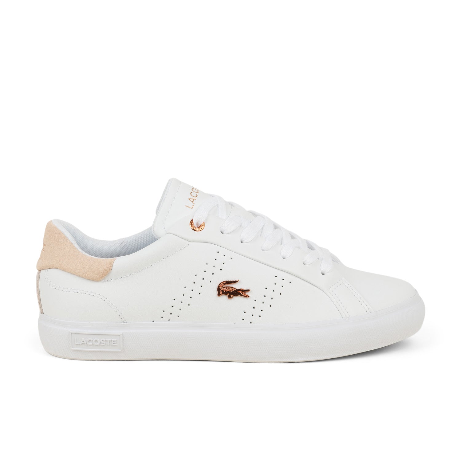 Baskets Femme LACOSTE POWER COURT Blanc