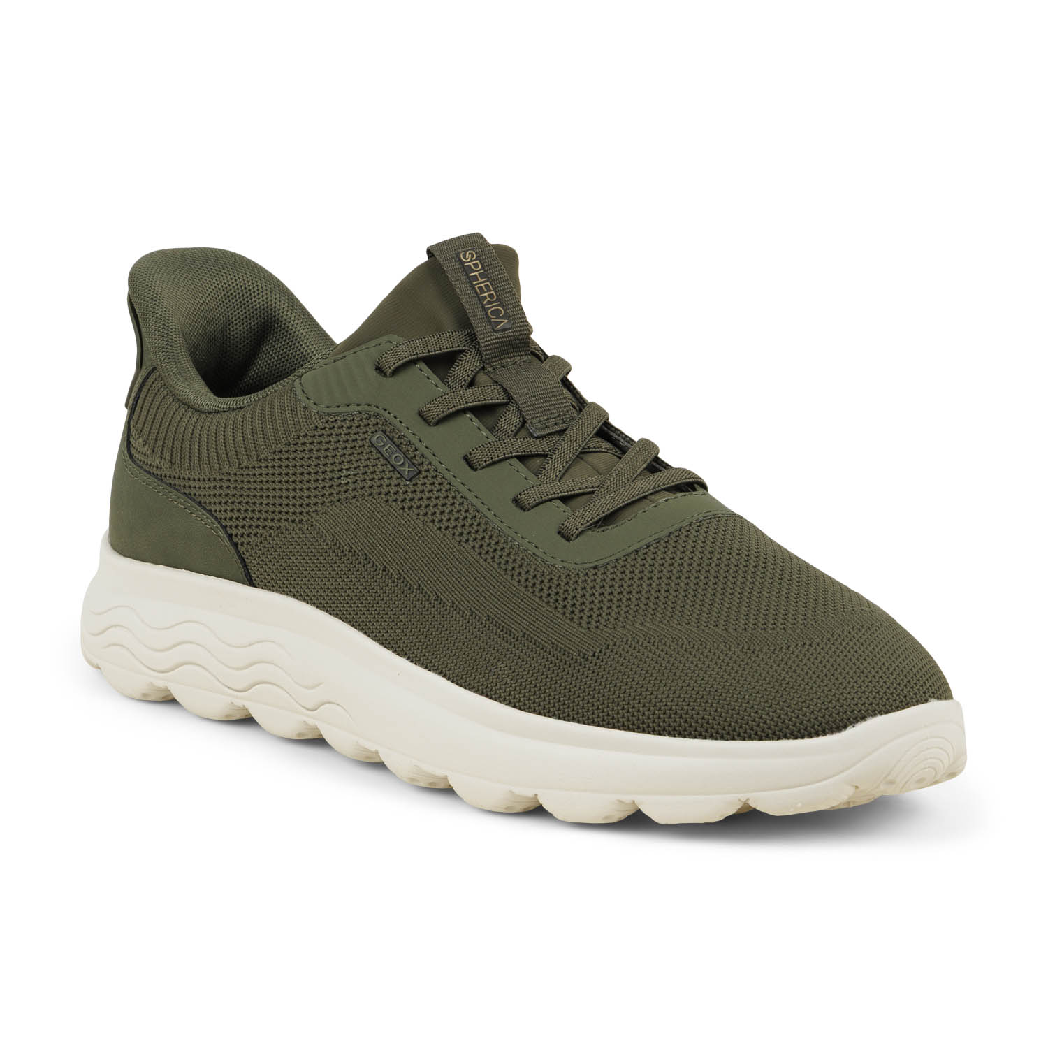 Baskets Homme GEOX SPHERICA PLUS Kaki