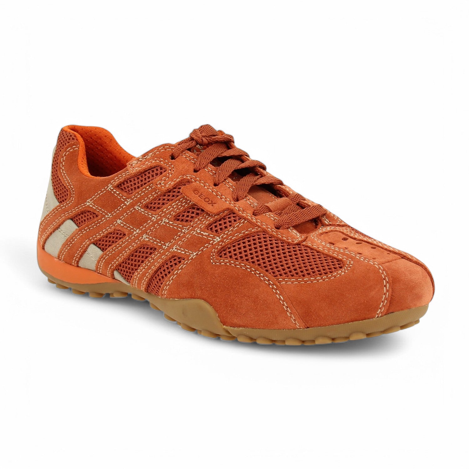 Baskets Homme GEOX SNAKE Orange