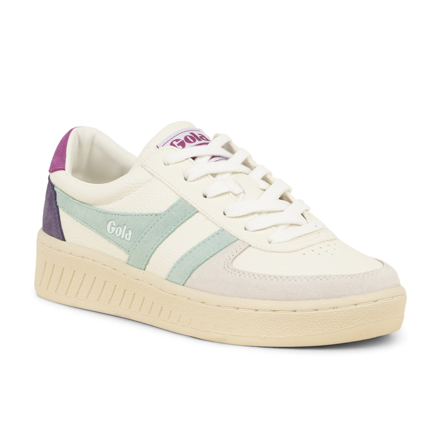 Baskets Femme GOLA GRANDSLAM TRIDENT Blanc