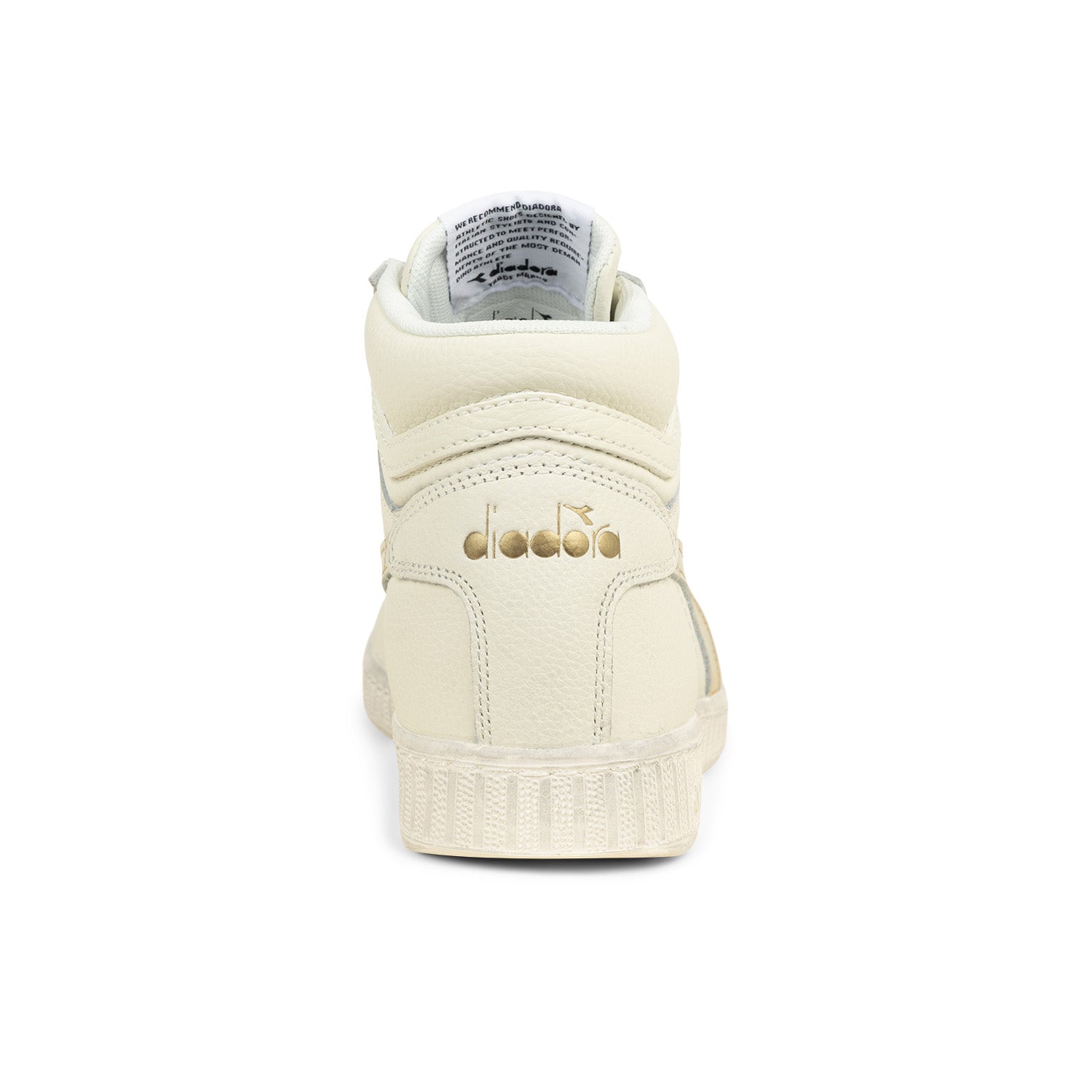 Baskets Femme DIADORA GAME HIGHT WAX METAL Blanc