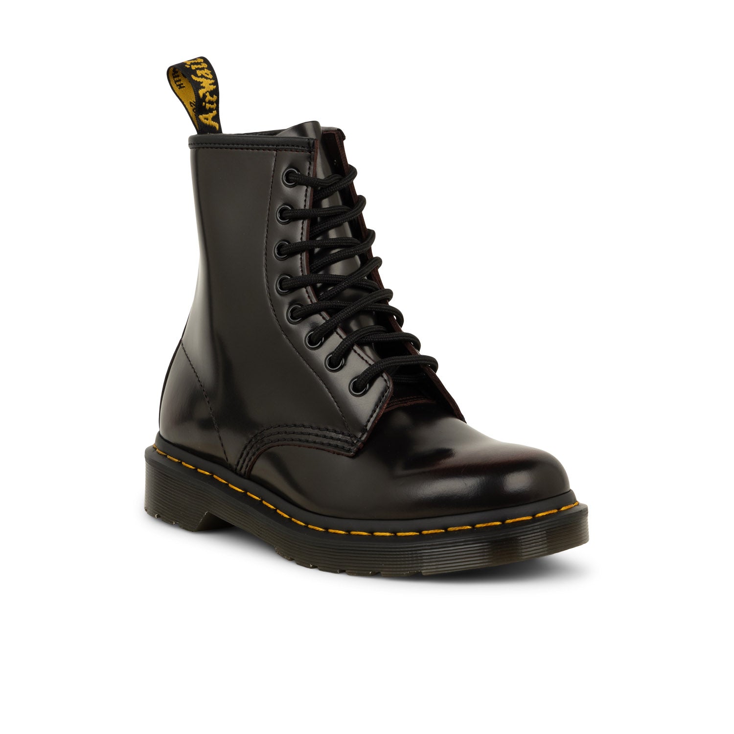 Boots et bottines Femme DOC MARTENS 1460 chery red aecadia Noir