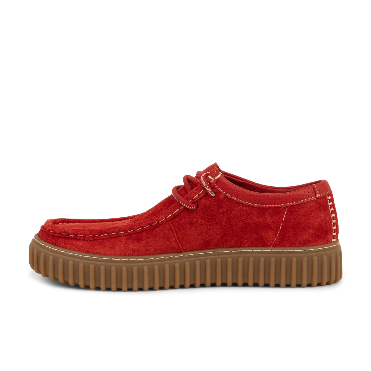 Derbies et Richelieus Homme CLARKS TORHILL LOW Rouge
