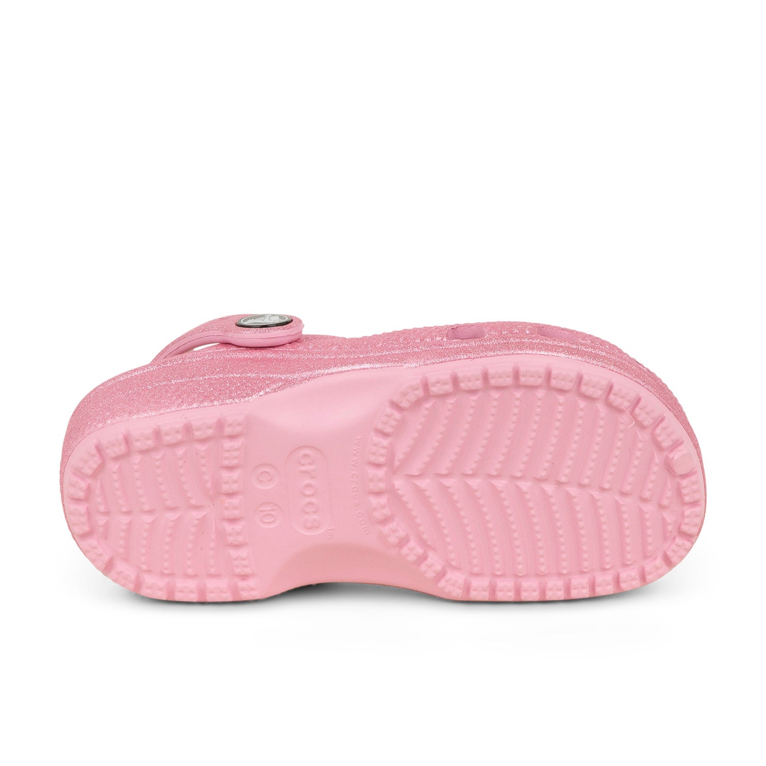 Tongs et Crocs Enfant CROCS CLASSIC CLOG GLITTER Rose