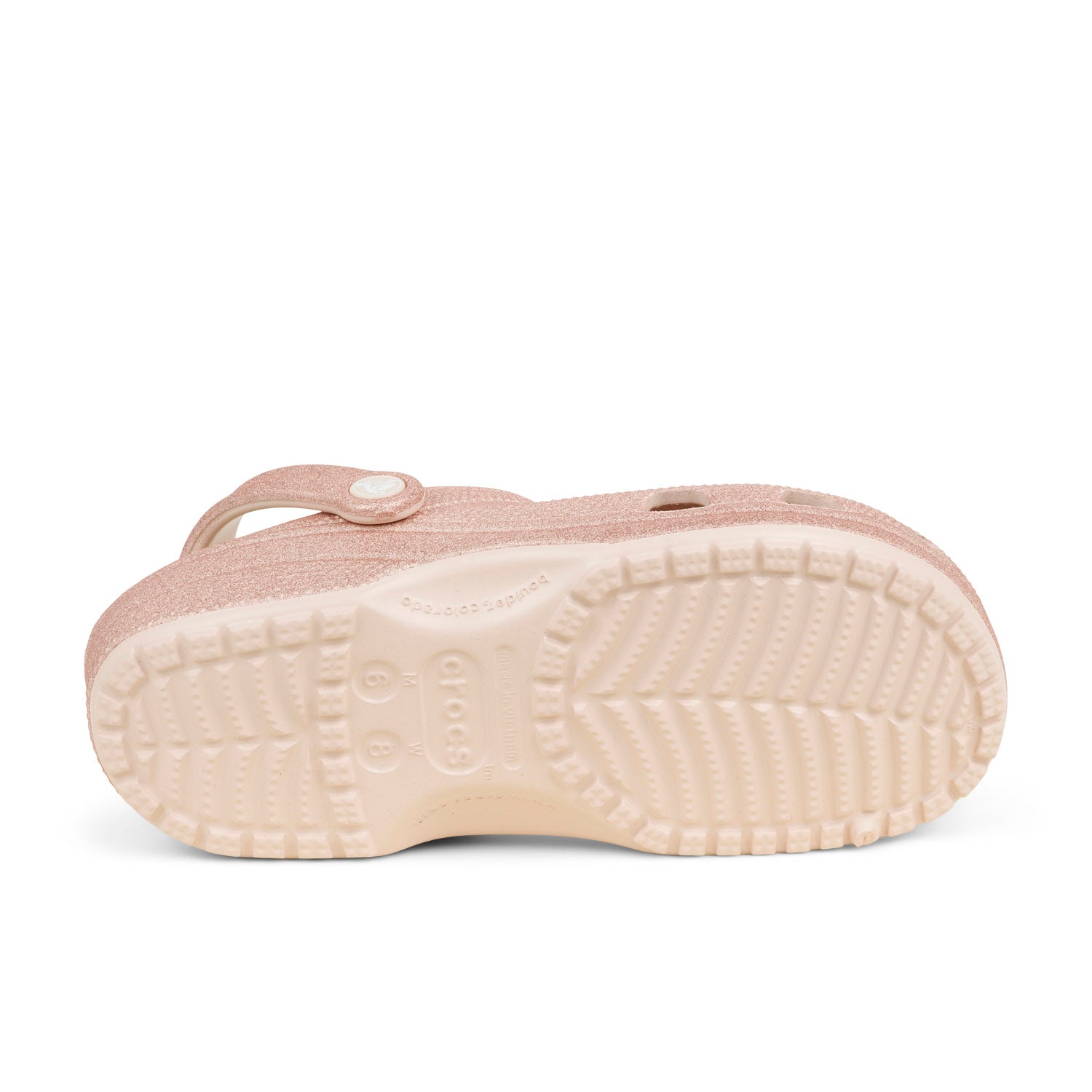 Tongs et crocs Femme CROCS CLASSIC GLITTER CLOG Rose