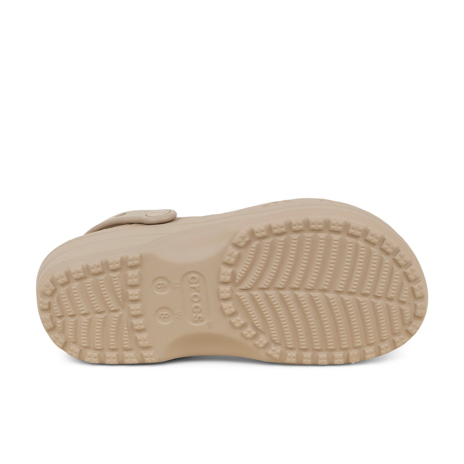 Tongs et crocs Femme CROCS CLASSIC FLORAL CUT OUT CLOG Marron