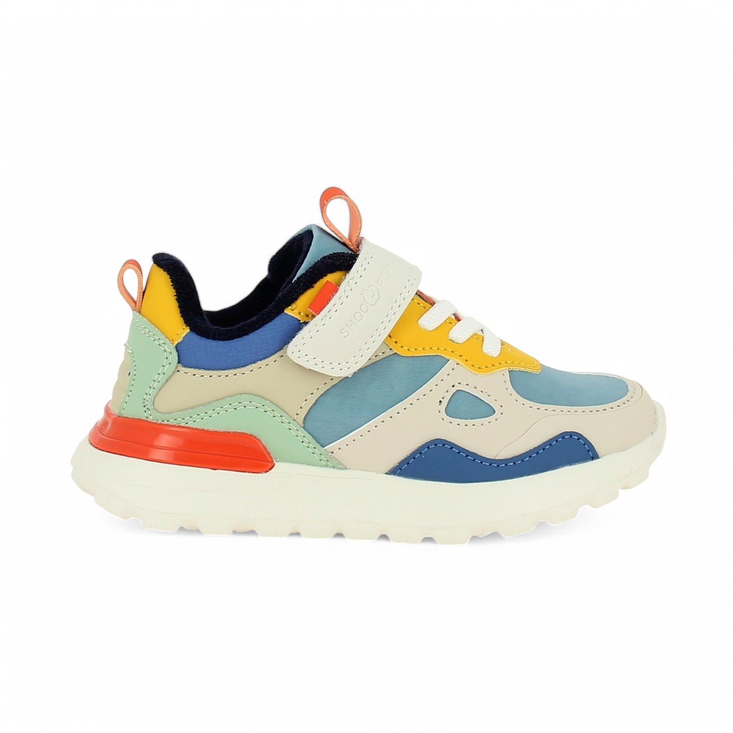 Baskets Enfant SHOO POM JOGGY Bleu