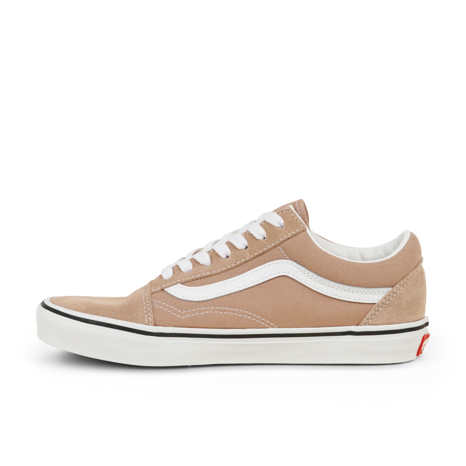 Baskets Femme VANS OLD SKOOL Beige