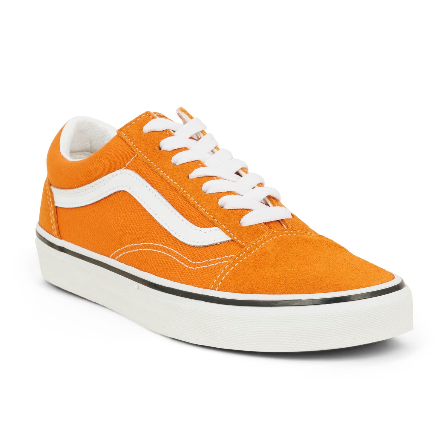 Baskets Femme VANS OLD SKOOL Orange