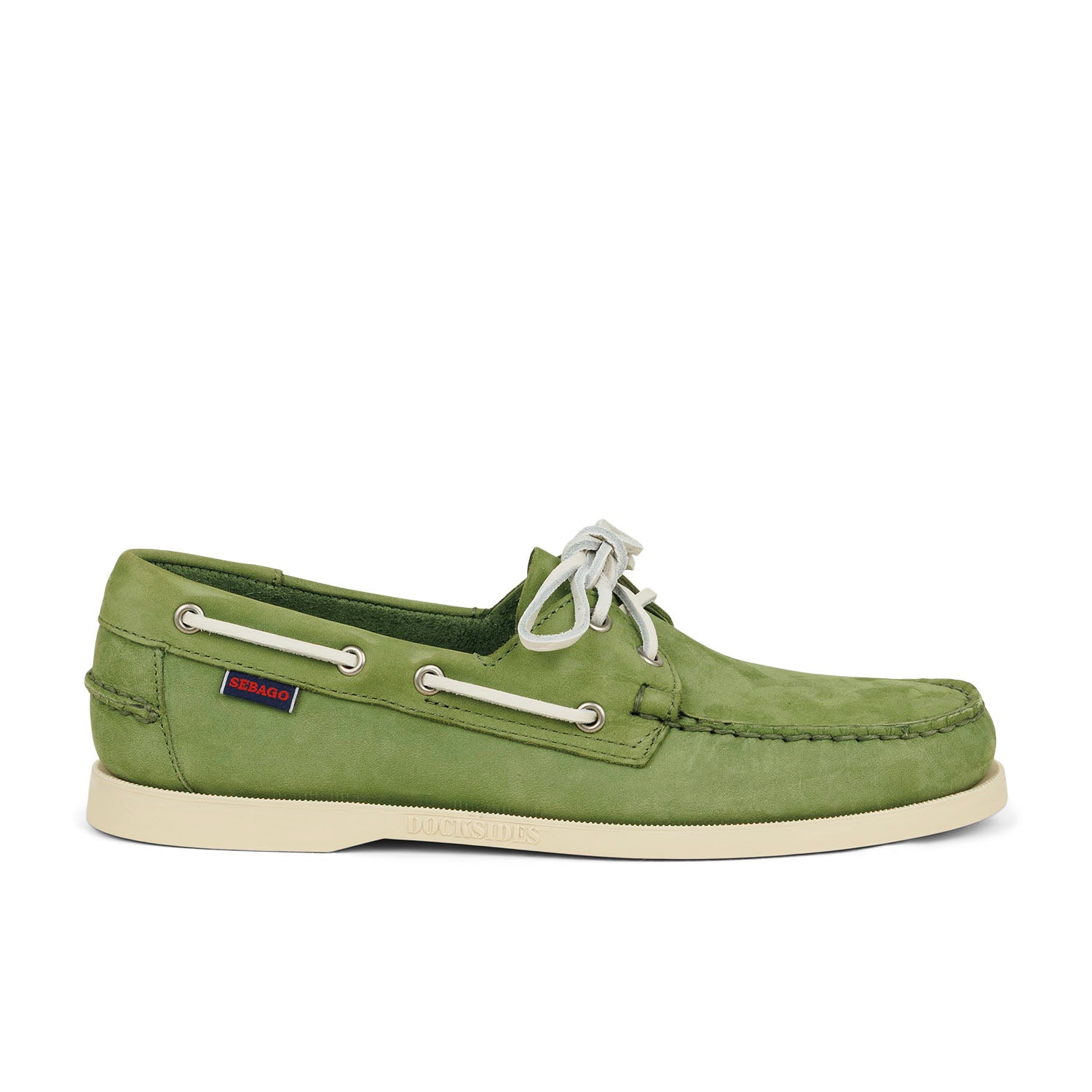 Chaussures bateau Homme SEBAGO PORTLAND NUBUCK Vert