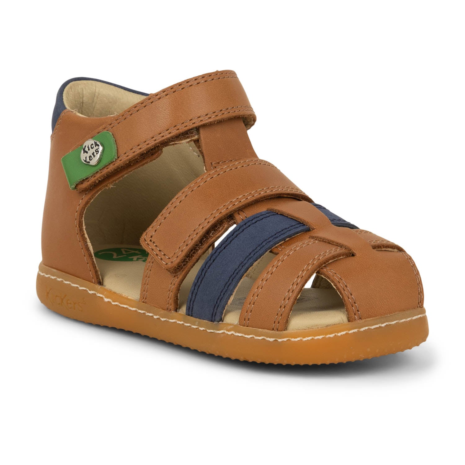 Sandales Enfant KICKERS KICK POD Camel