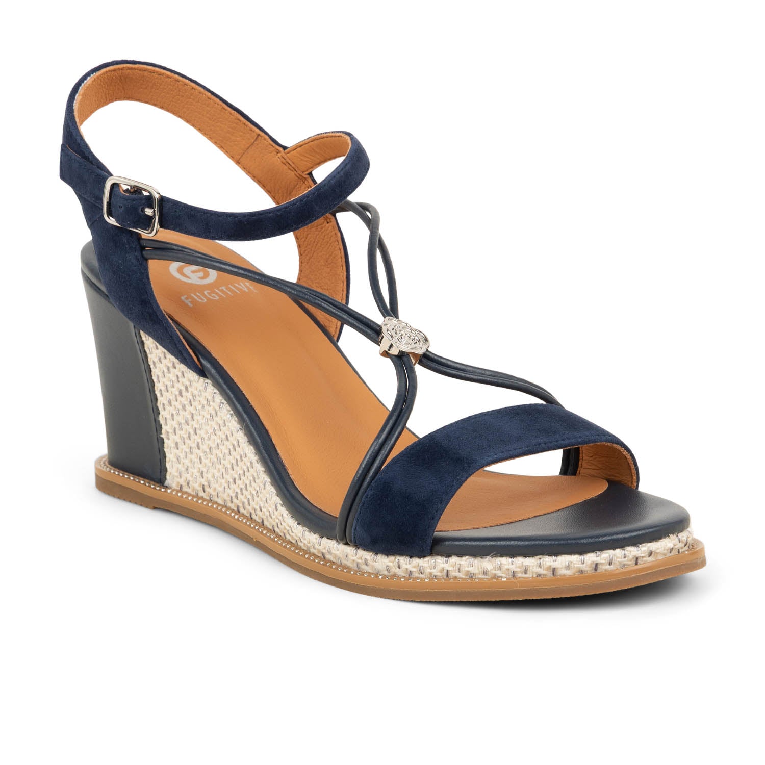 Sandales Femme FUGITIVE IRZAT Bleu