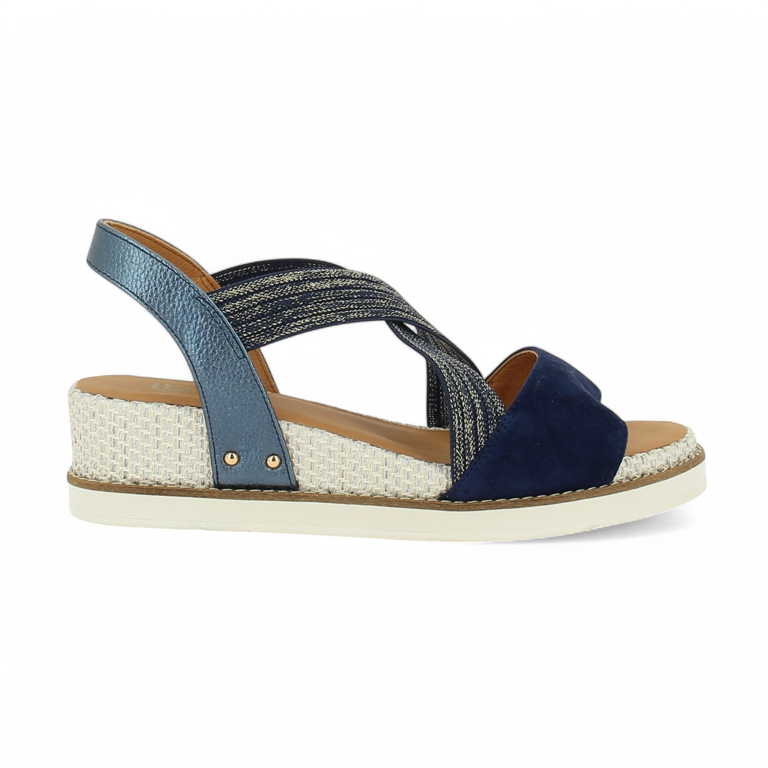 Sandales Femme FUGITIVE BISCUI Bleu