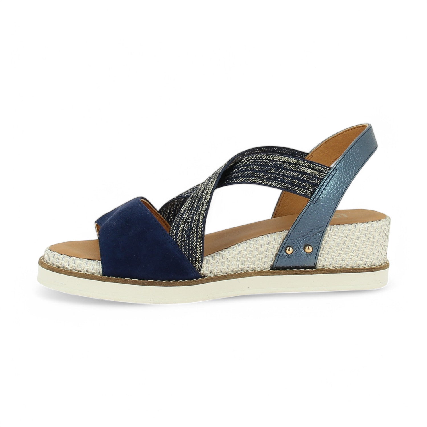 Sandales Femme FUGITIVE BISCUI Bleu