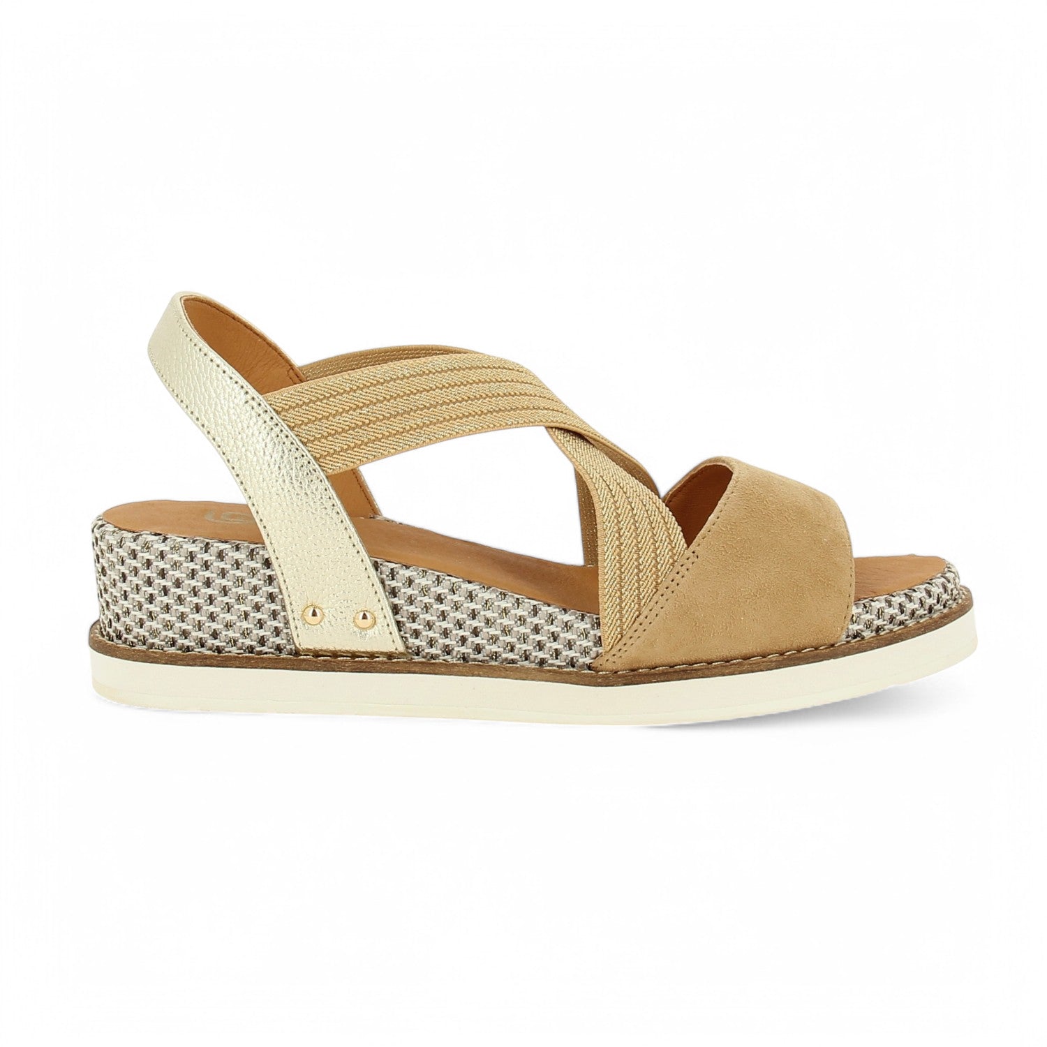 Sandales Femme FUGITIVE BISCUI Marron