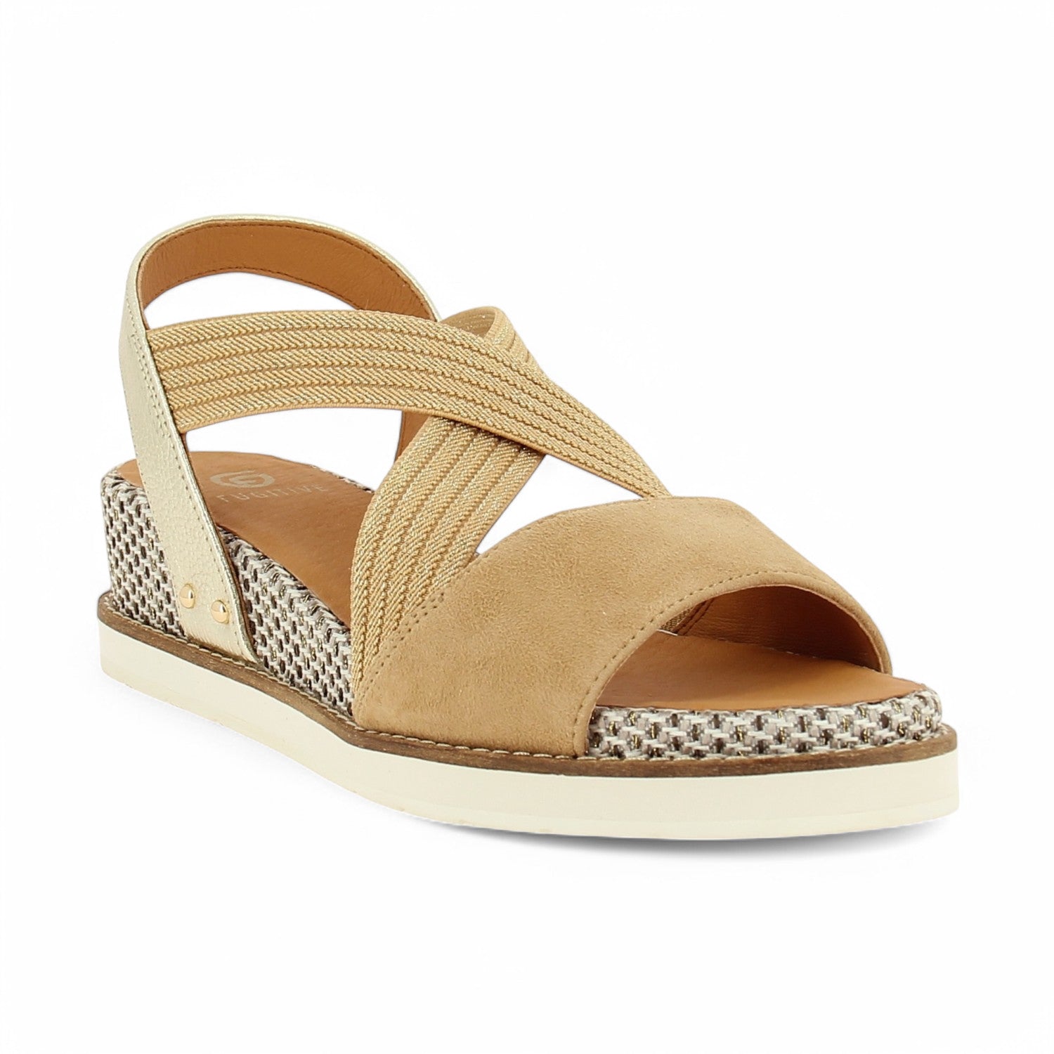 Sandales Femme FUGITIVE BISCUI Marron