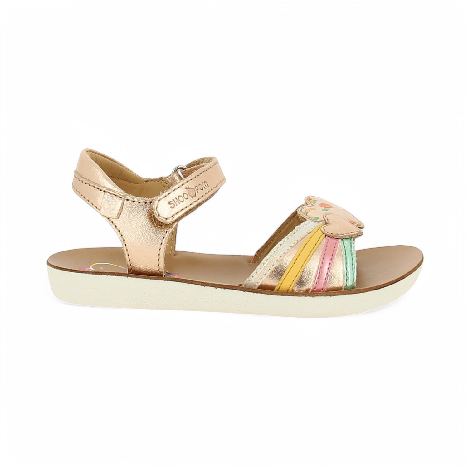 Sandales Enfant SHOO POM GOA HEART Rose