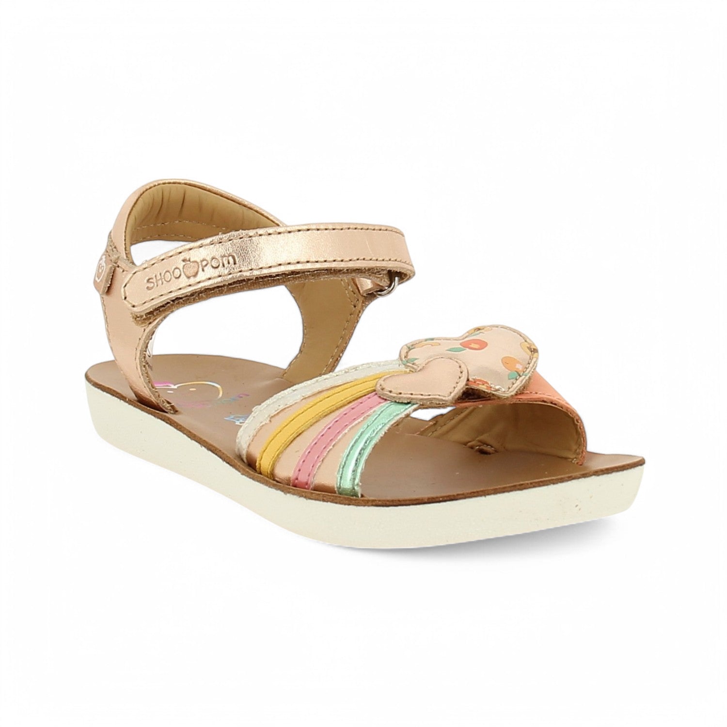 Sandales Enfant SHOO POM GOA HEART Rose