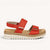 Sandales Femme REMONTE D0Q59 - RIBET Rouge