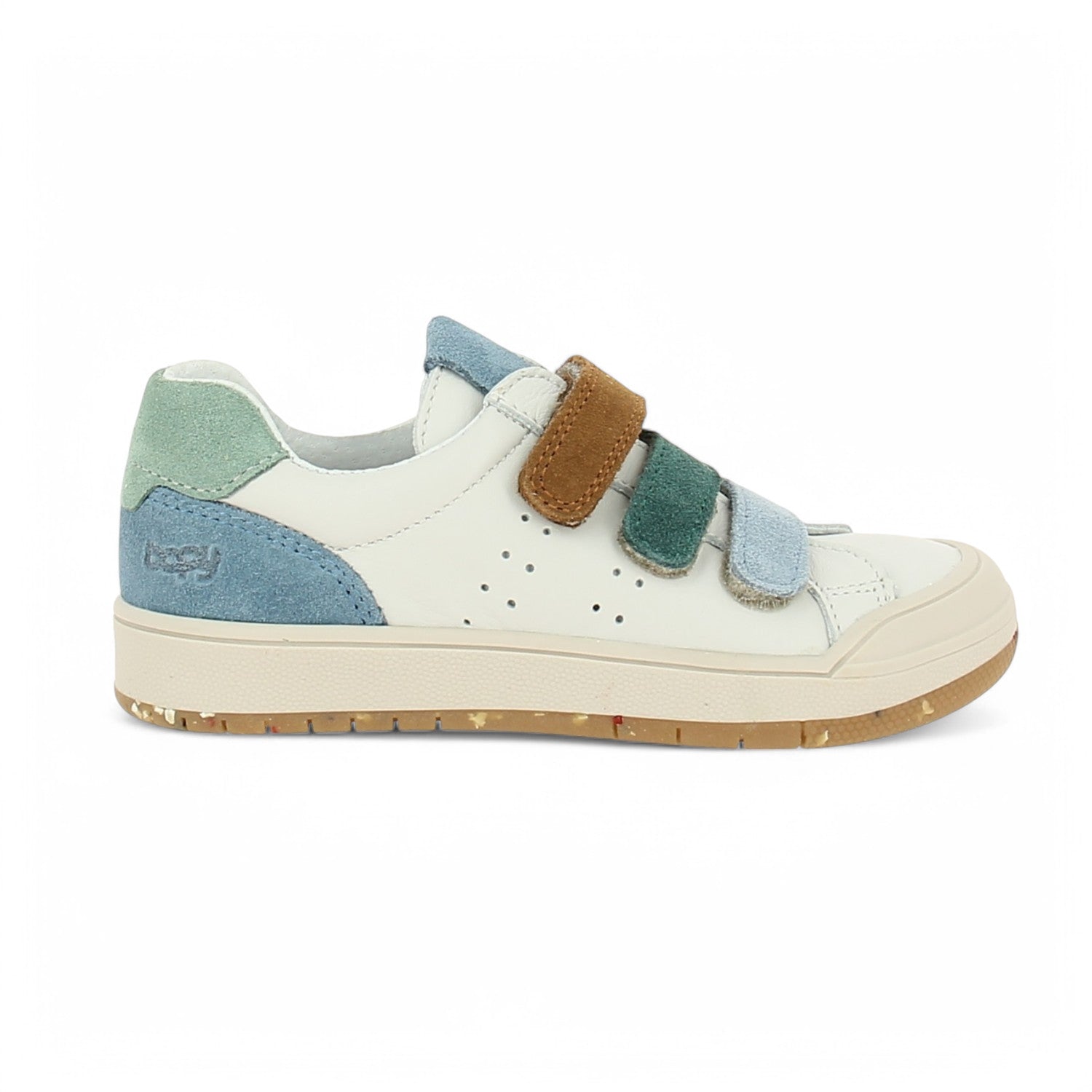 Baskets Enfant BOPY VELOP Blanc