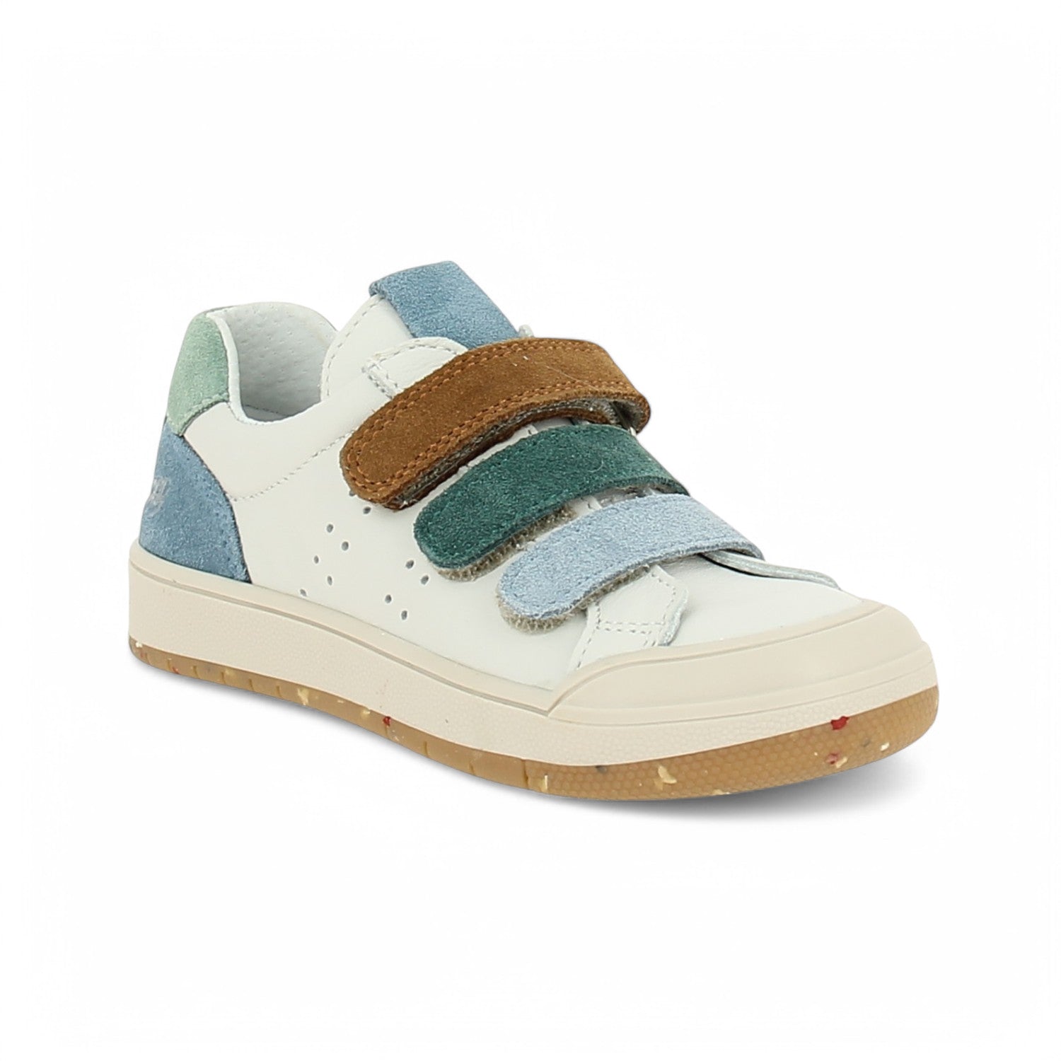 Baskets Enfant BOPY VELOP Blanc